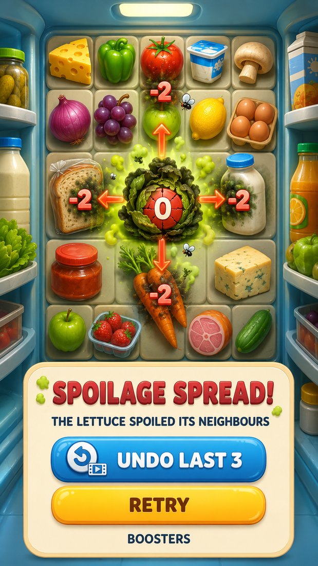 Spoilage cascade fail moment